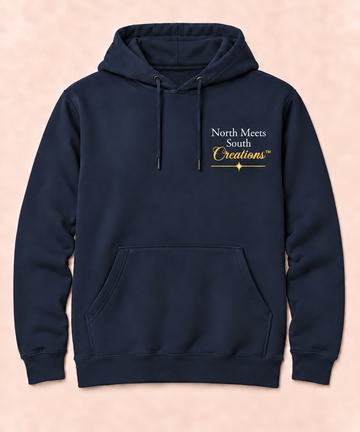 North Meets South Compass Hoodie - Navy